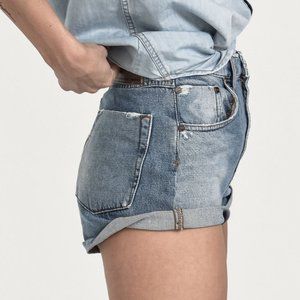 SALE🏃‍ ONE TEASPOON High Waisted Bandits Short 25